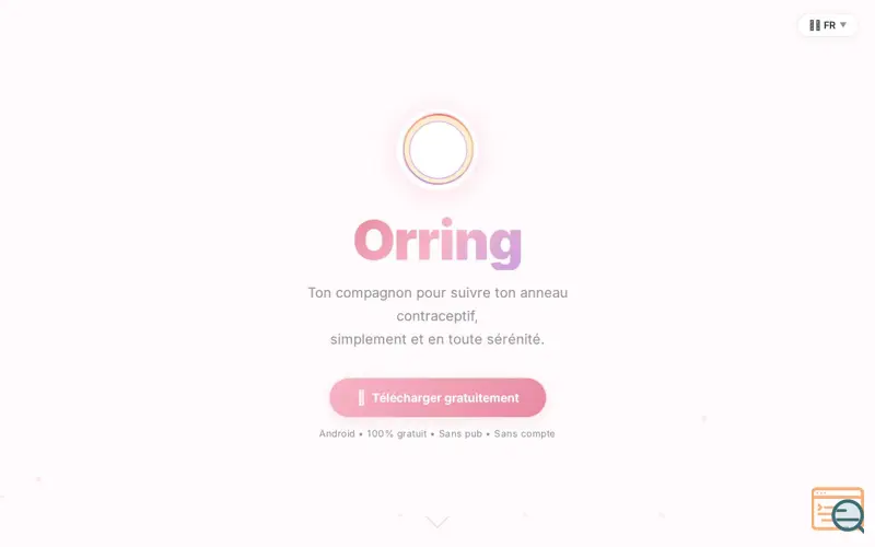 Screenshot of Orring