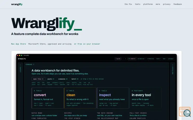 Screenshot of Wranglify for Mac | Coming Soon