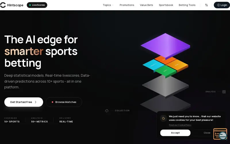 Screenshot of Hintscopre