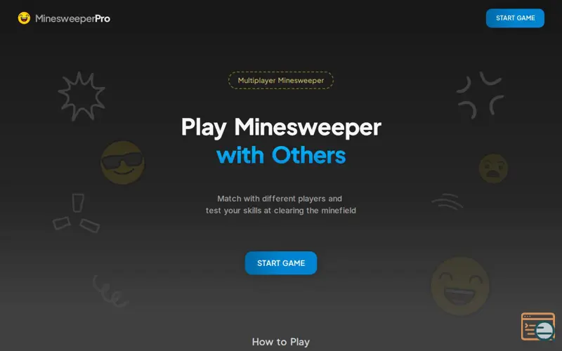 Screenshot of PvP Minesweeper Game