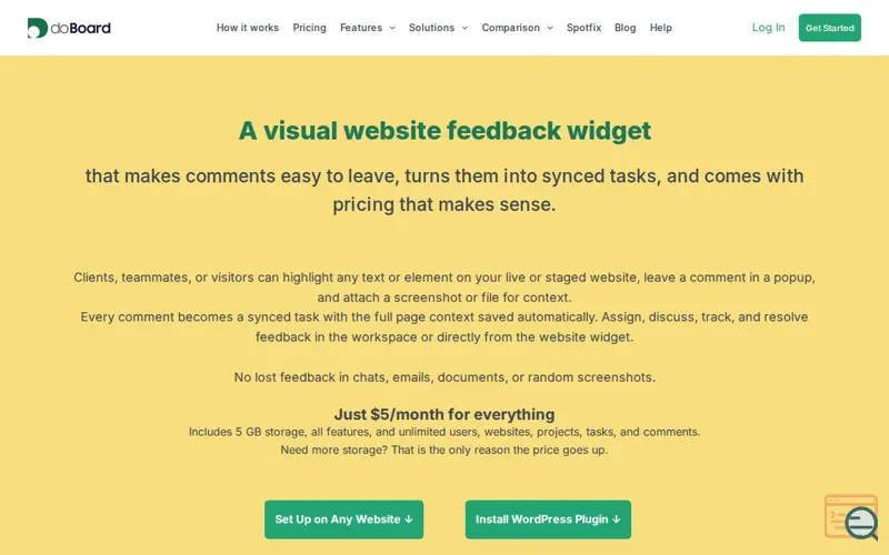 Screenshot of Spotfix