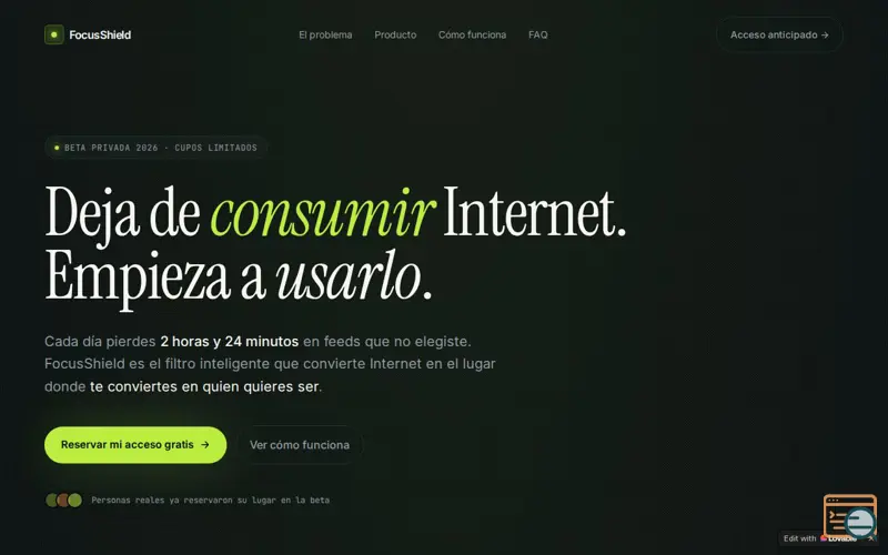 Screenshot of No consumir Internet, hay que usarlo.