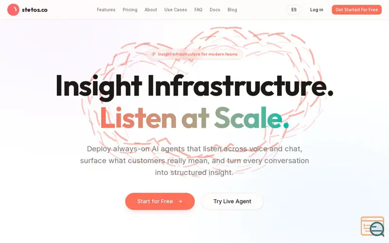 Screenshot of Stetos.co