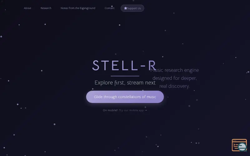 Screenshot of Stell-R
