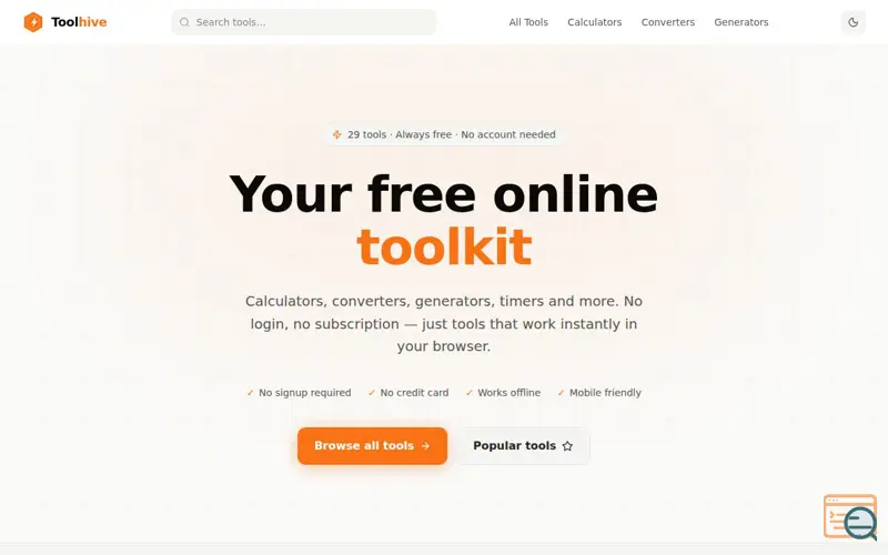 Screenshot of Toolhive
