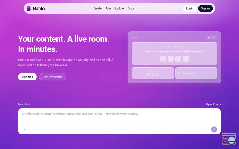 Screenshot of Banto
