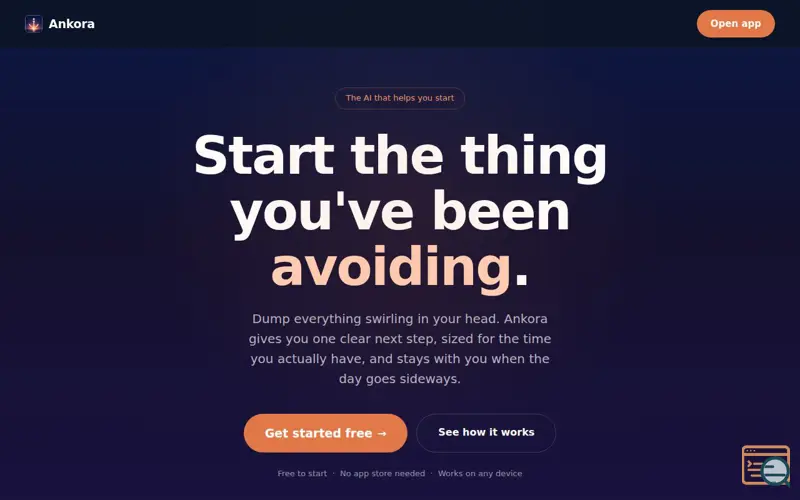 Screenshot of Ankora