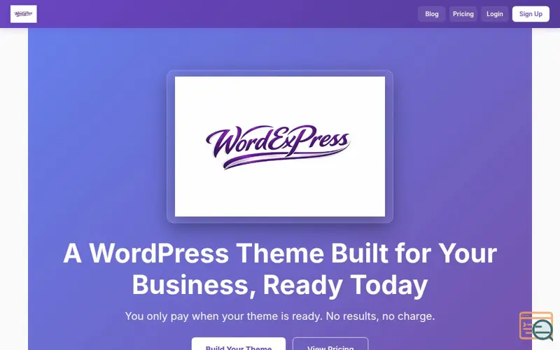 Screenshot of WordExPress