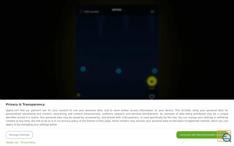 Screenshot of OPPOZ