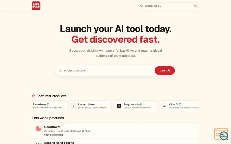 Screenshot of List Bulb