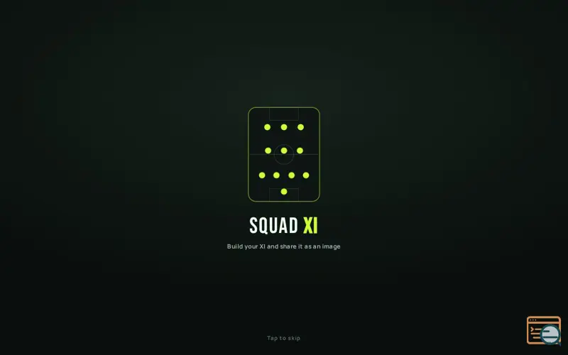 Screenshot of Squad XI
