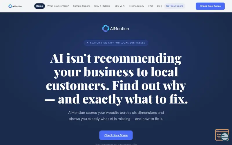 Screenshot of AI search visibility for Main Street