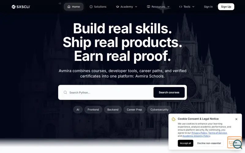 Screenshot of Avmira