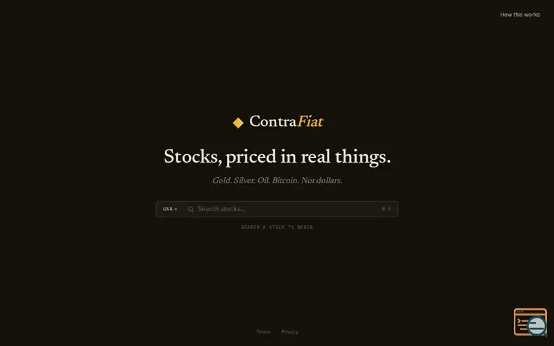 Screenshot of ContraFiat