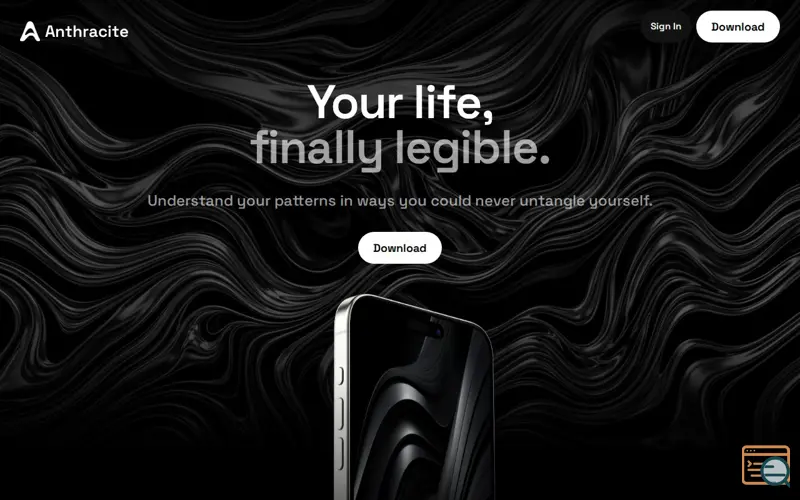 Screenshot of Anthracite