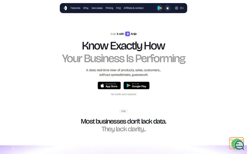 Screenshot of Anjiz