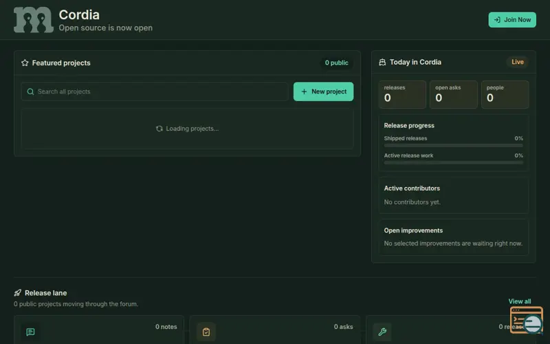 Screenshot of Cordia