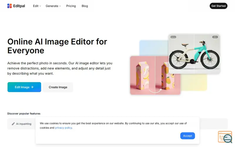 Screenshot of Editpal