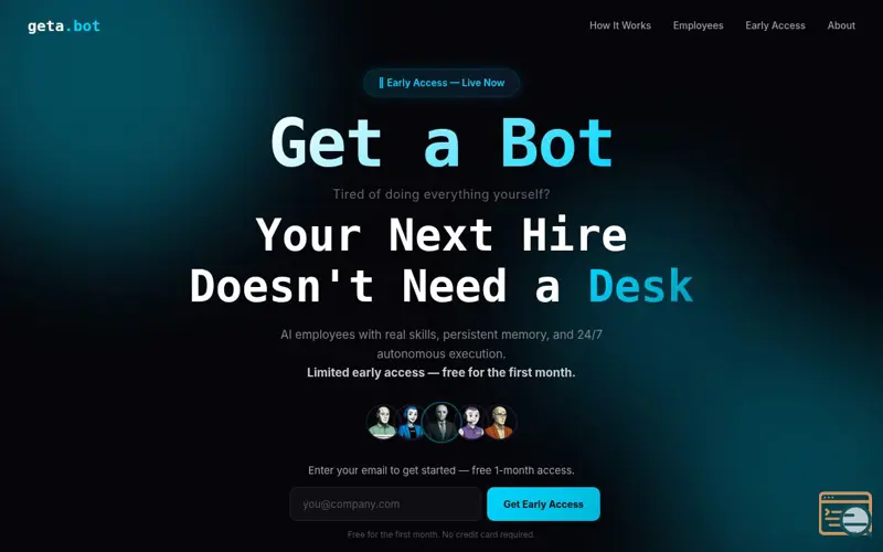 Screenshot of geta.bot