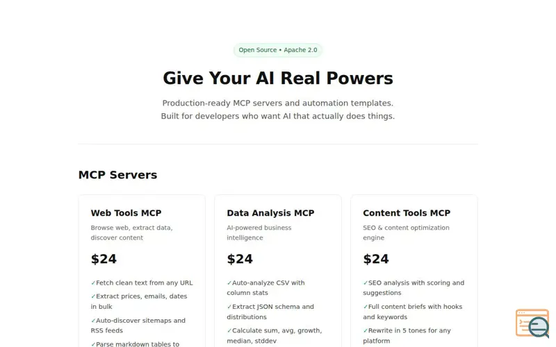 Screenshot of AI Automation Toolkit