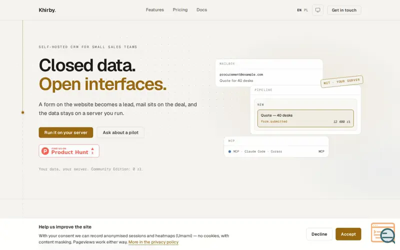 Screenshot of Khirby
