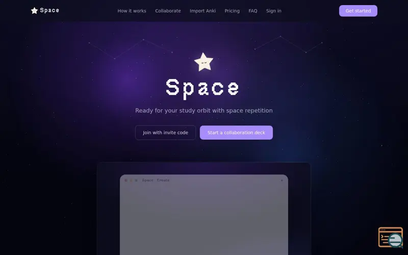 Screenshot of Space
