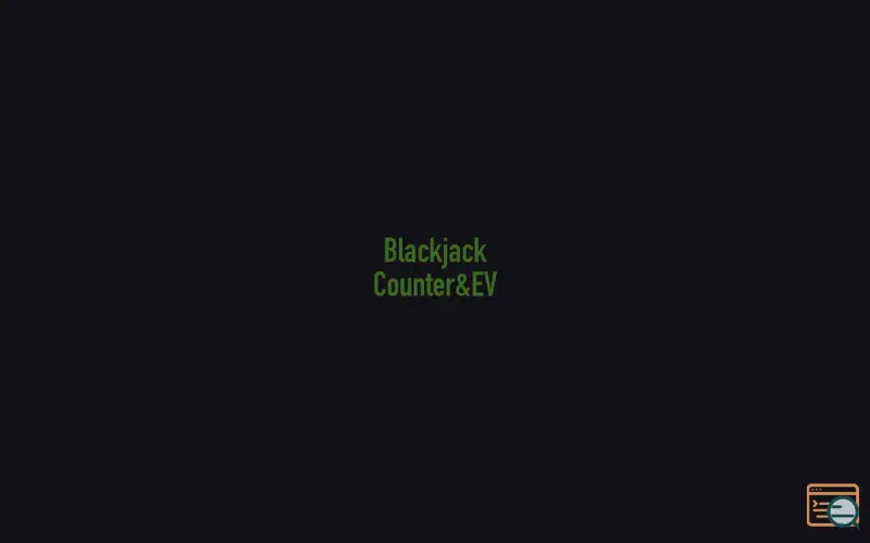 Screenshot of Blackjack Counting Calculator