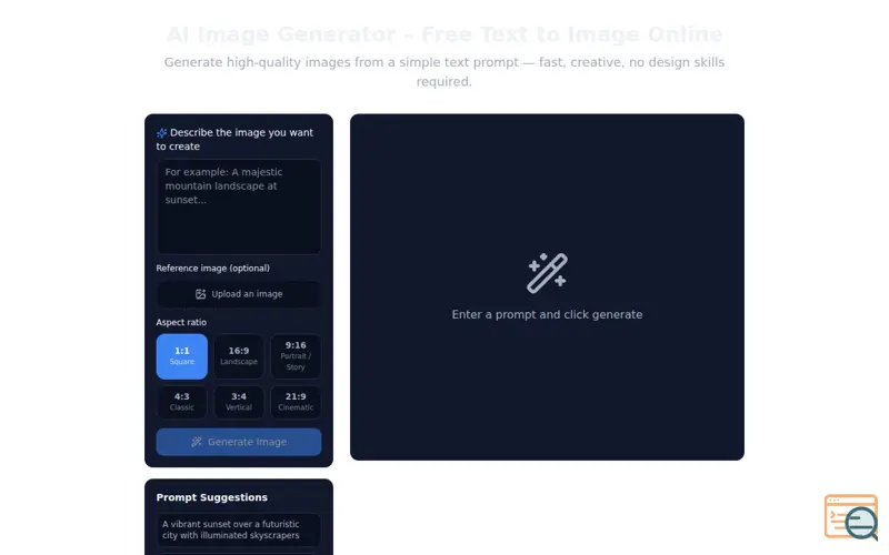 Screenshot of VisuStock, a launch using DreamHost Email