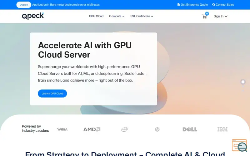 Screenshot of Qpeck