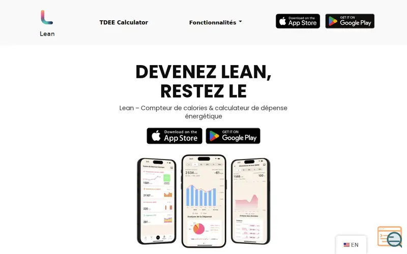 Screenshot of Lean