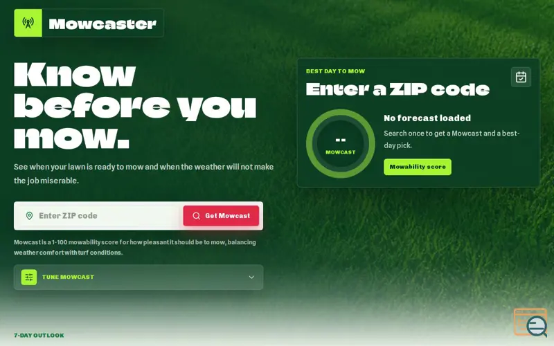 Screenshot of Mowcaster