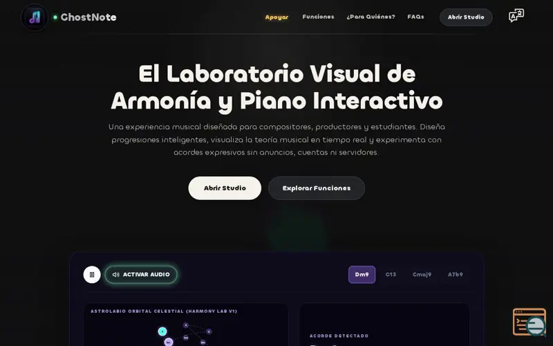 Screenshot of GhostNote