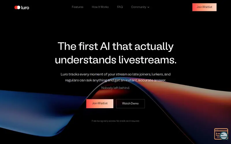Screenshot of Luro – AI for Live Creators