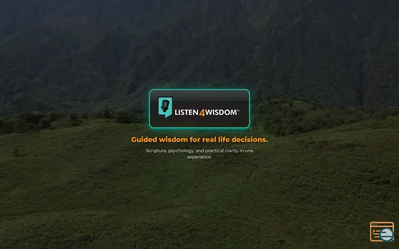 Screenshot of Listen 4 Wisdom