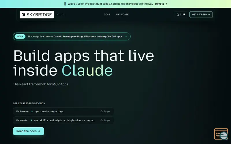 Screenshot of Skybridge