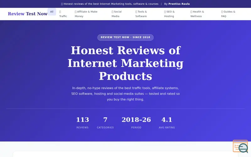 Screenshot of 76 Reviews (Offline Preview)