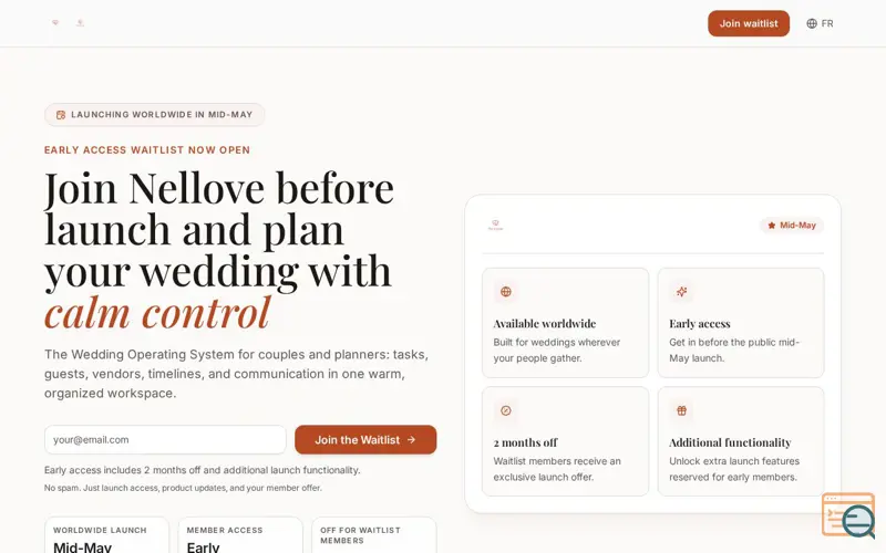 Screenshot of Nellove