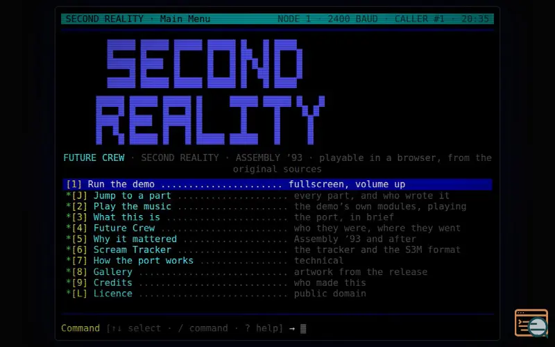 Screenshot of Secondreality1993