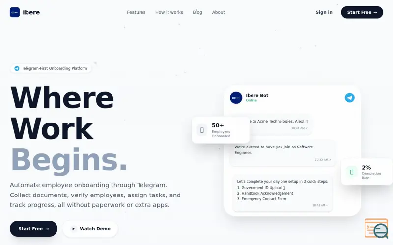 Screenshot of Ibere