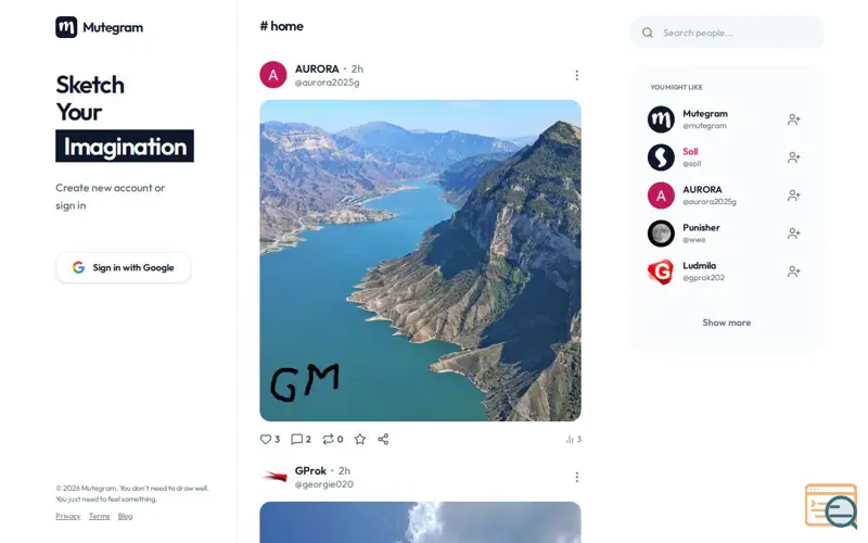 Screenshot of Mutegram