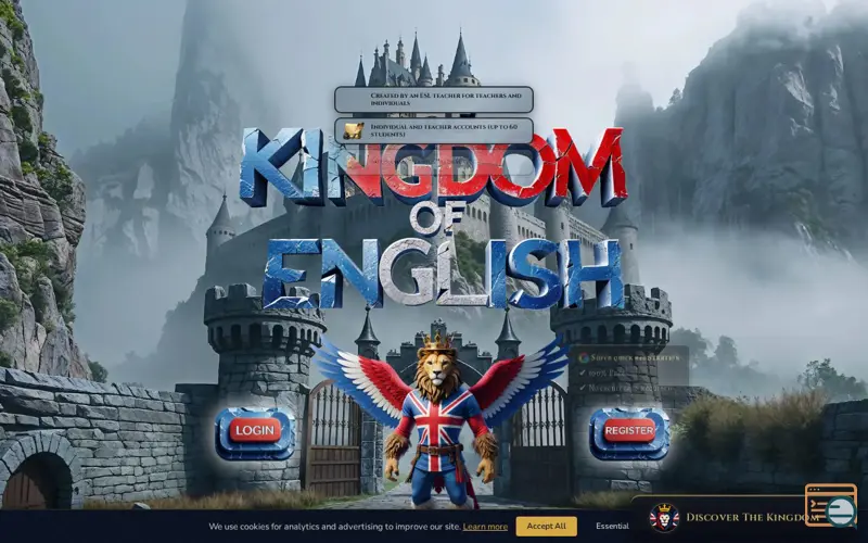 Screenshot of The Kingdom of English