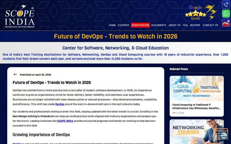Screenshot of Future of DevOps Trends 2026