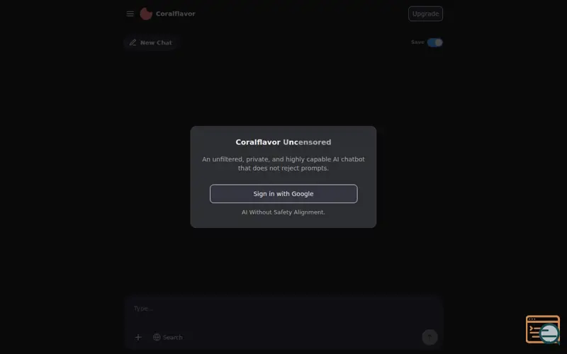 Screenshot of Coralflavor