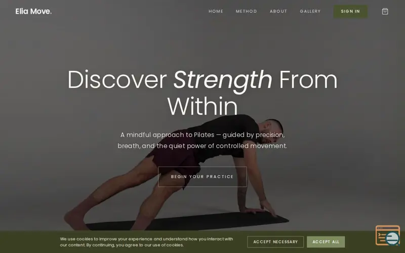 Screenshot of Elia Move