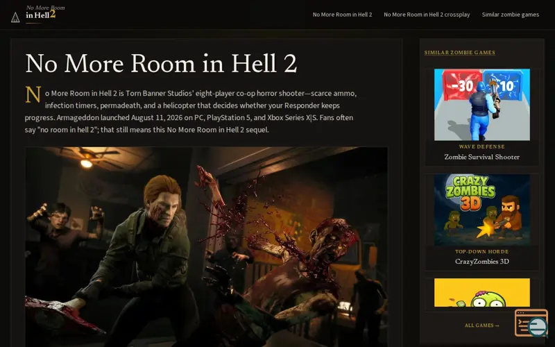Screenshot of No More Room in Hell 2