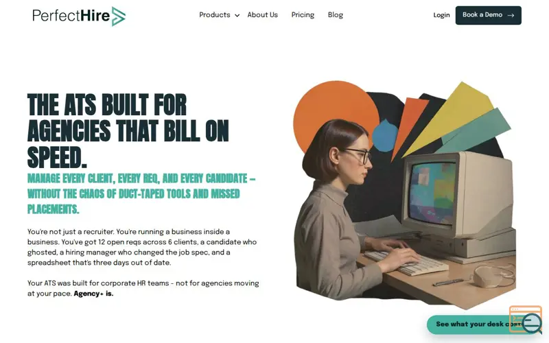 Screenshot of Agency+