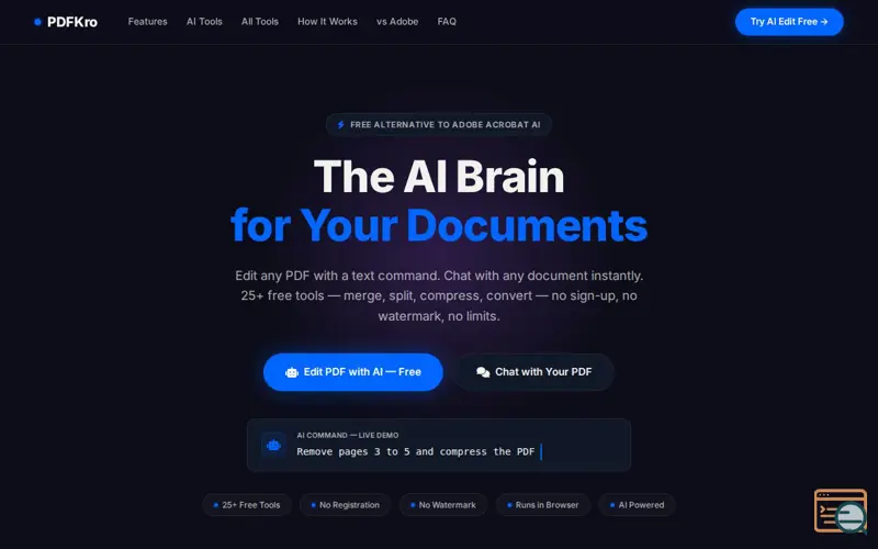 Screenshot of PDFKro