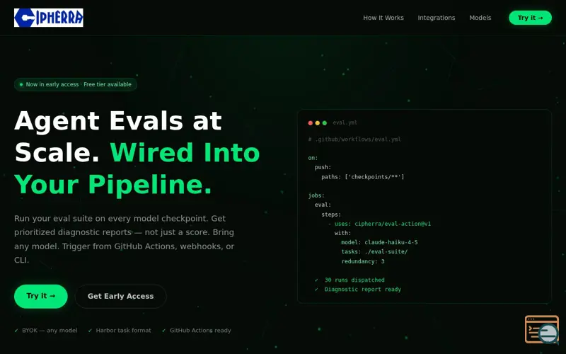 Screenshot of Cipherra