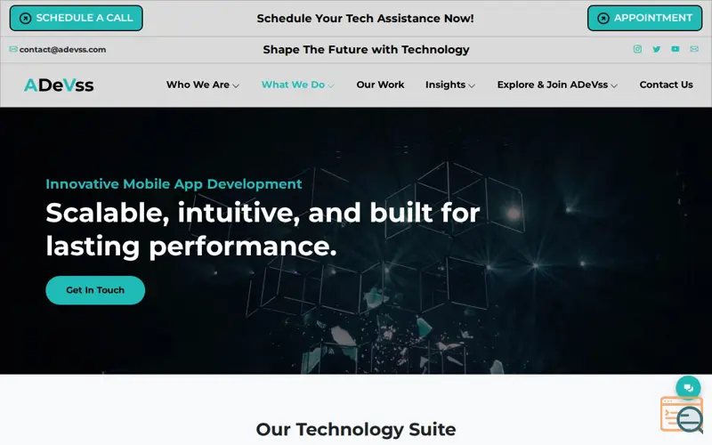 Screenshot of ADevss Mobile App Launch Kit