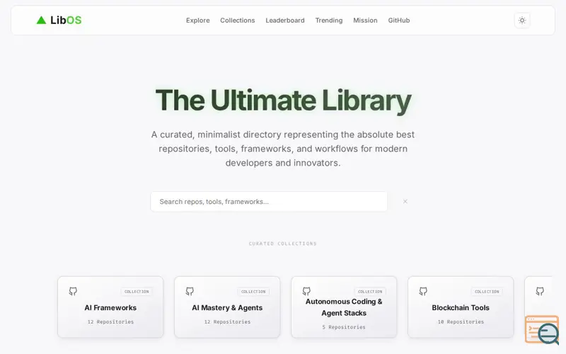 Screenshot of LibOS